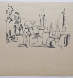 4. Jaffa, Skizze, 1936