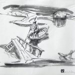 fischer-im-boot-zeichnung-1968